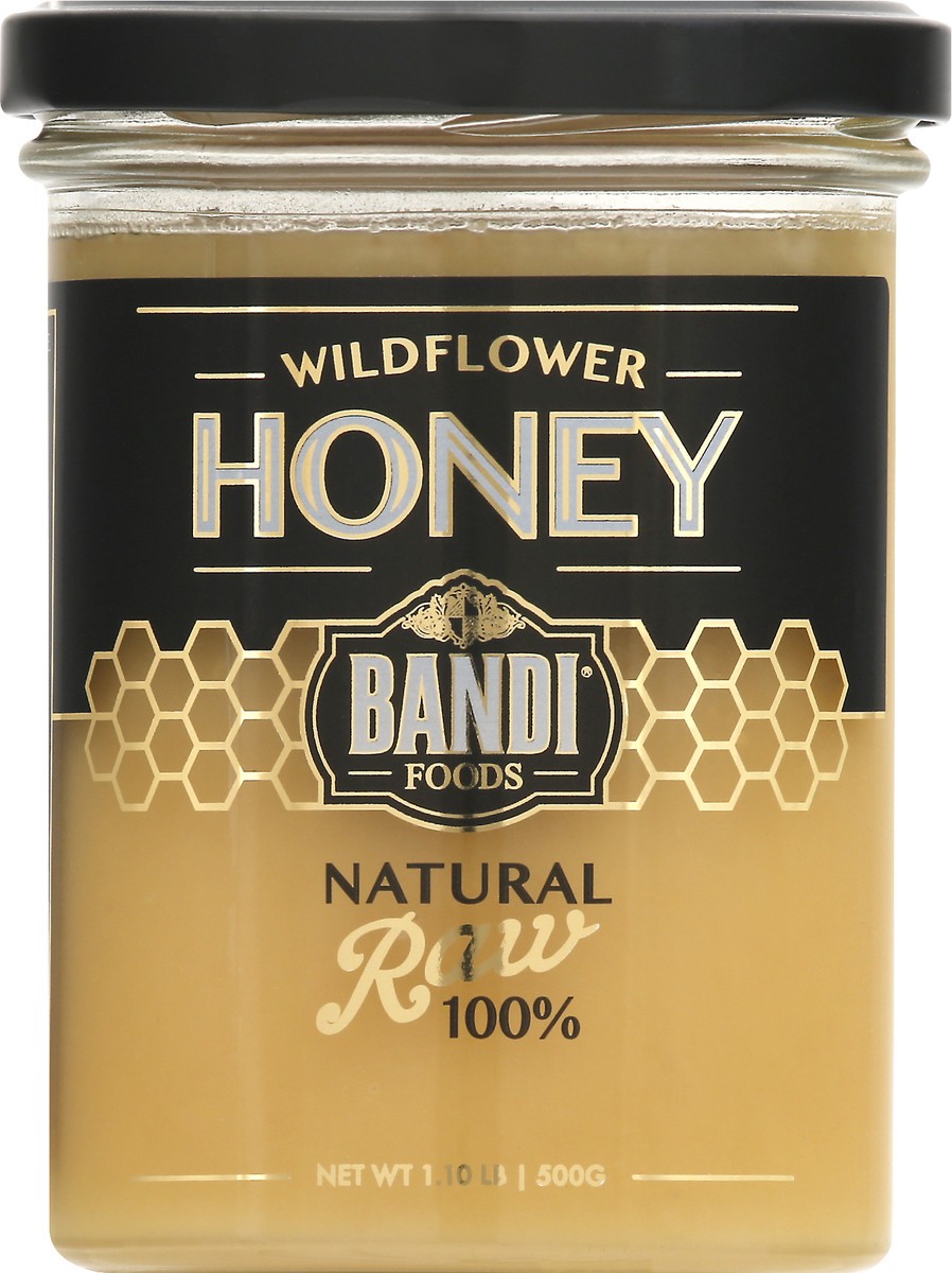 slide 13 of 13, Bandi Foods Raw Wildflower Honey 1.1 lb, 1.1 lb