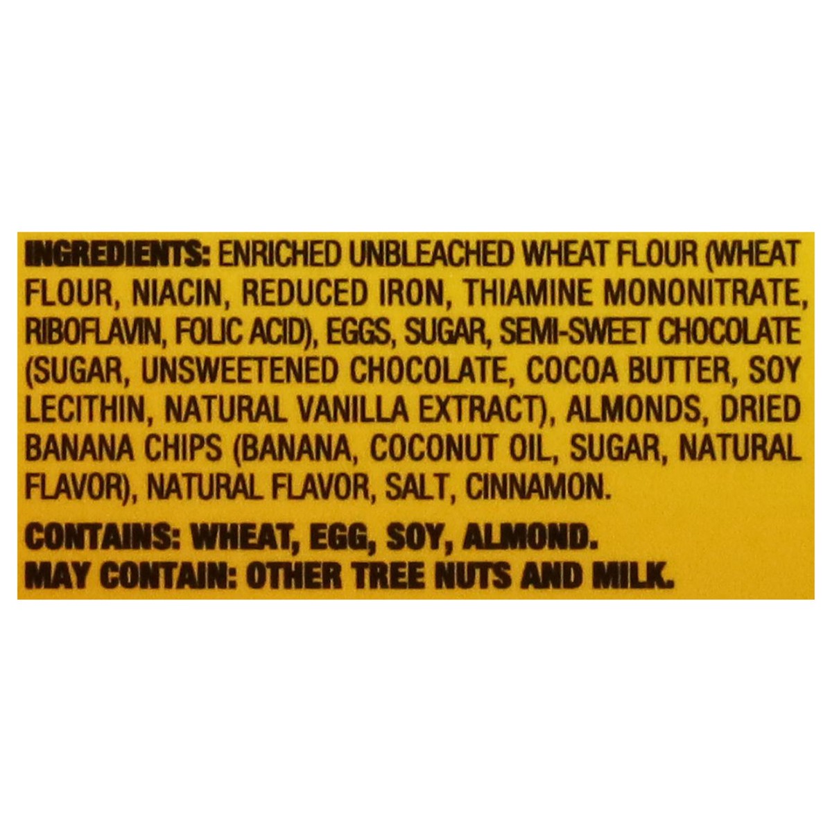 slide 10 of 14, Nonni's THINaddictives Banana Dark Chocolate Almond Crisps, 6-ct Carton 4.4oz, 6 ct