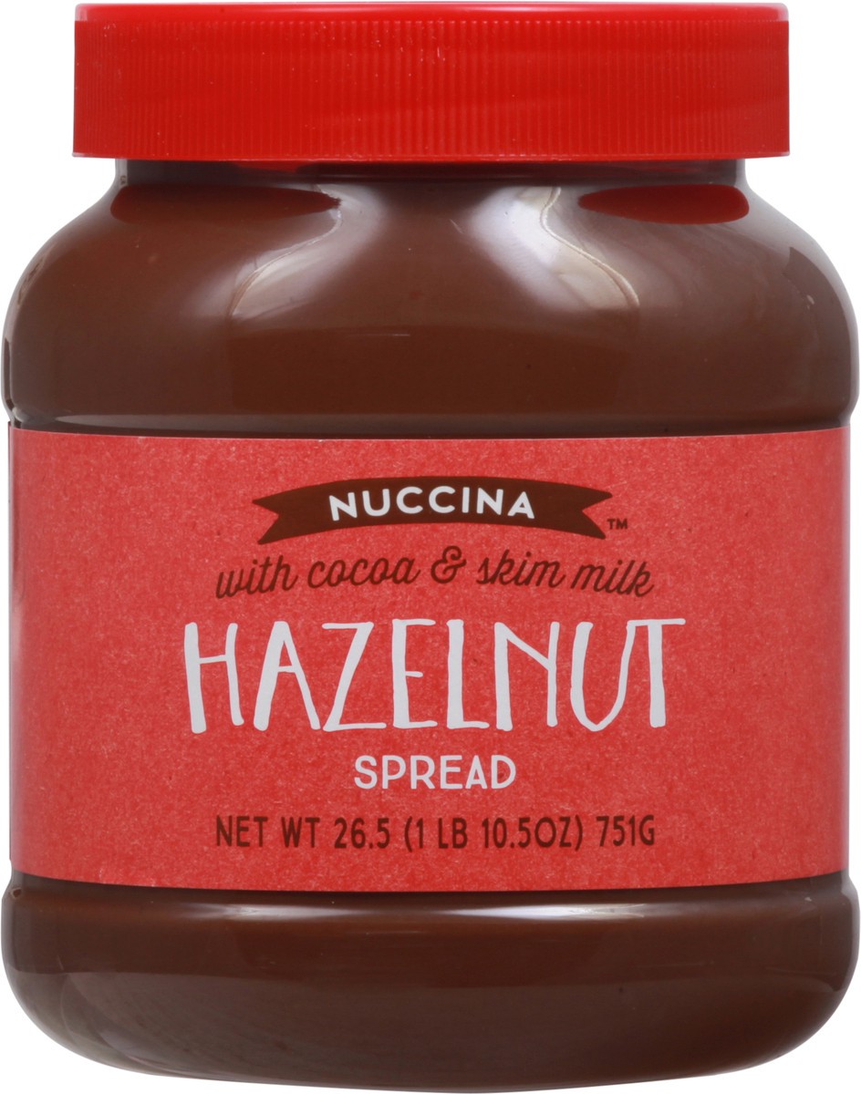 slide 7 of 9, Nuccina Hazelnut Spread with Cocoa & Skim Milk 26.5 oz, 26.5 oz