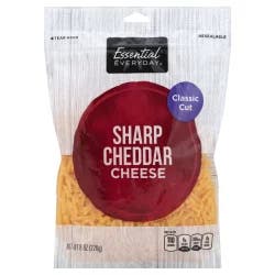 Essential Everyday Shredded Sharp Cheddar