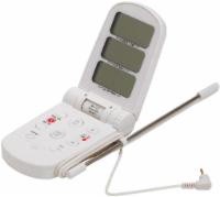 slide 1 of 1, Everyday Living Digital Meat Thermometer With Probe - White, 1 ct