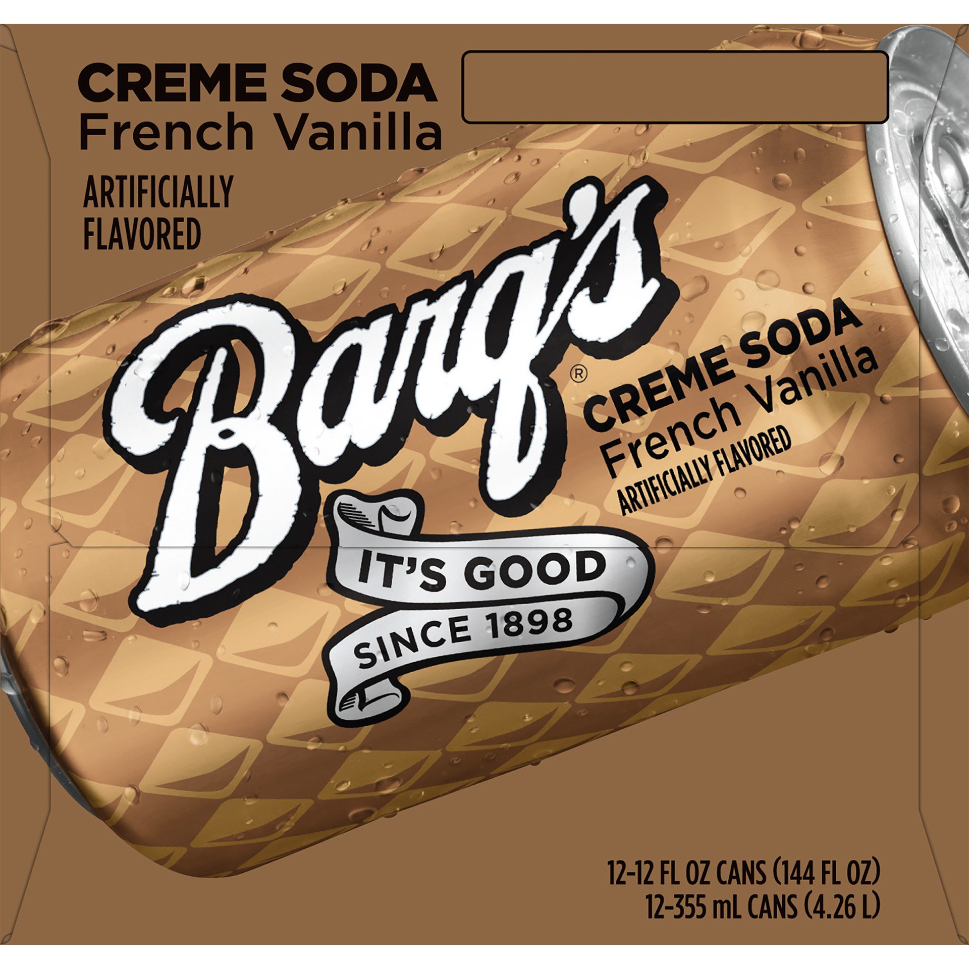 slide 3 of 8, Barq's Barqs French Vanilla Cream Soda Fridge Pack Cans- 12 ct, 12 ct