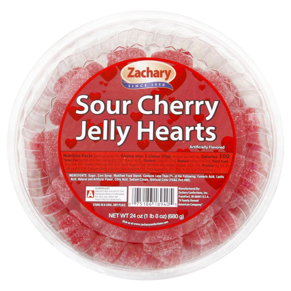 slide 2 of 10, Zachary Sour Cherry 24 oz, 24 oz