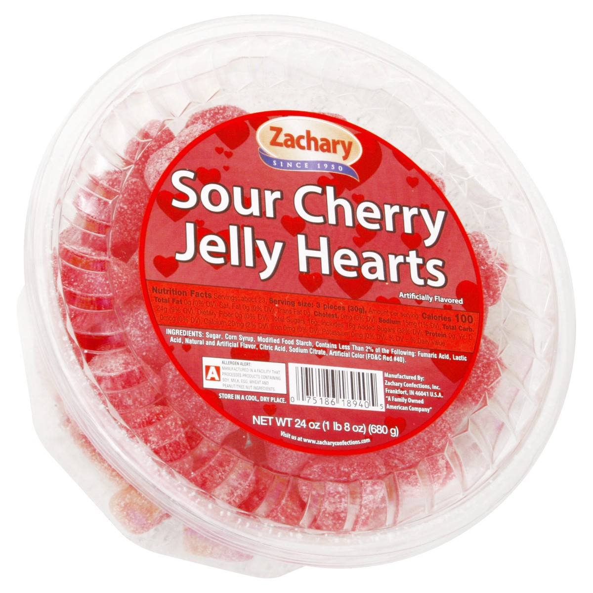 slide 8 of 10, Zachary Sour Cherry 24 oz, 24 oz