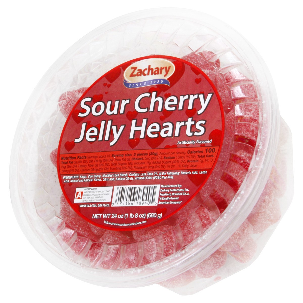 slide 3 of 10, Zachary Sour Cherry 24 oz, 24 oz