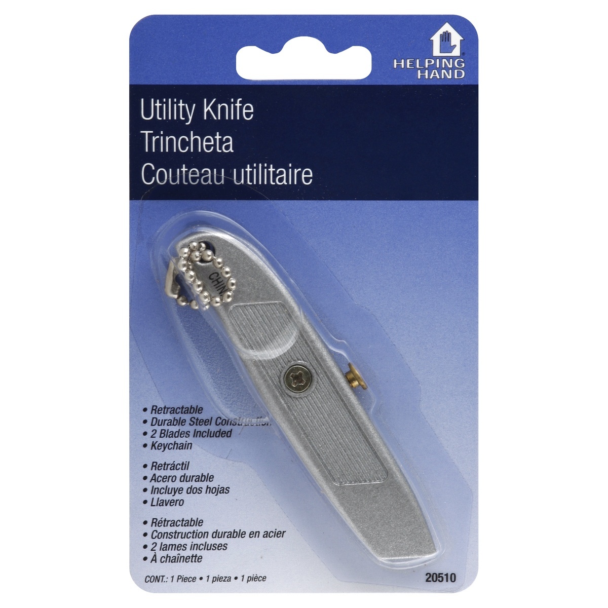 slide 1 of 2, Helping Hand Mini Utility Knife, 1 ct