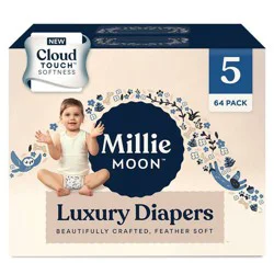 Millie Moon Luxury Diapers Size 5 - 64ct