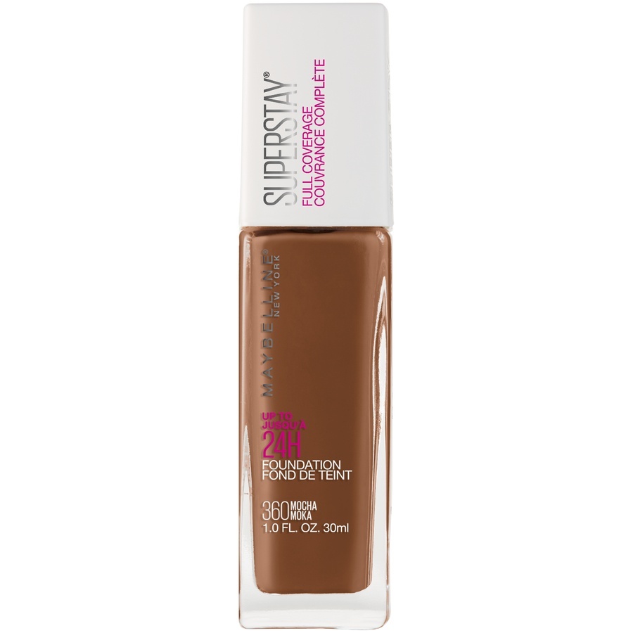 slide 1 of 5, Maybelline Super Stay Full Coverage Foundation Mocha, 1 fl oz