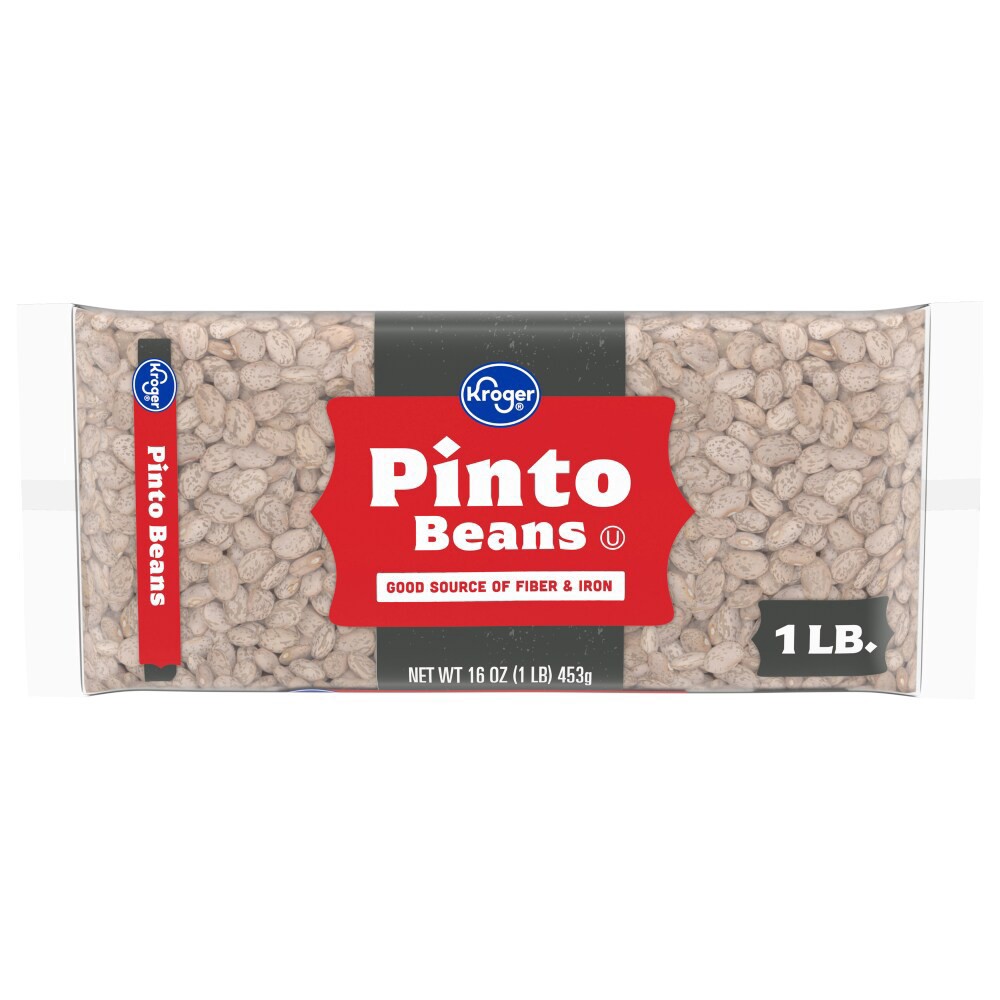 slide 3 of 3, Kroger Pinto Beans, 16 oz
