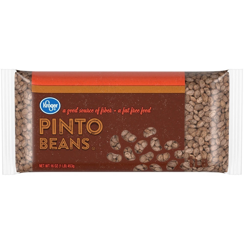 slide 1 of 1, Kroger Pinto Beans, 16 oz