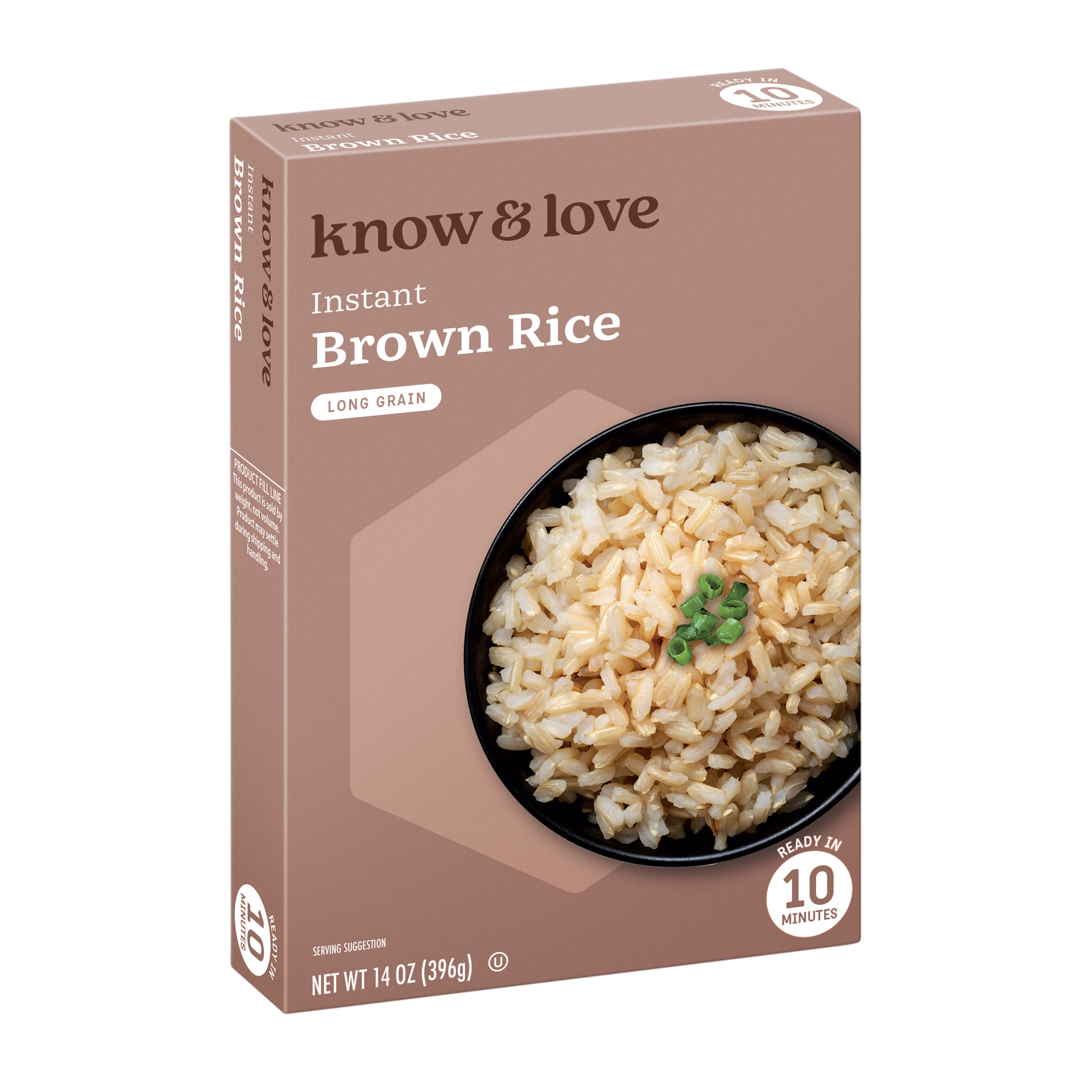 slide 1 of 1, know & love Instant Brown Rice 14 Ounces, 14 oz