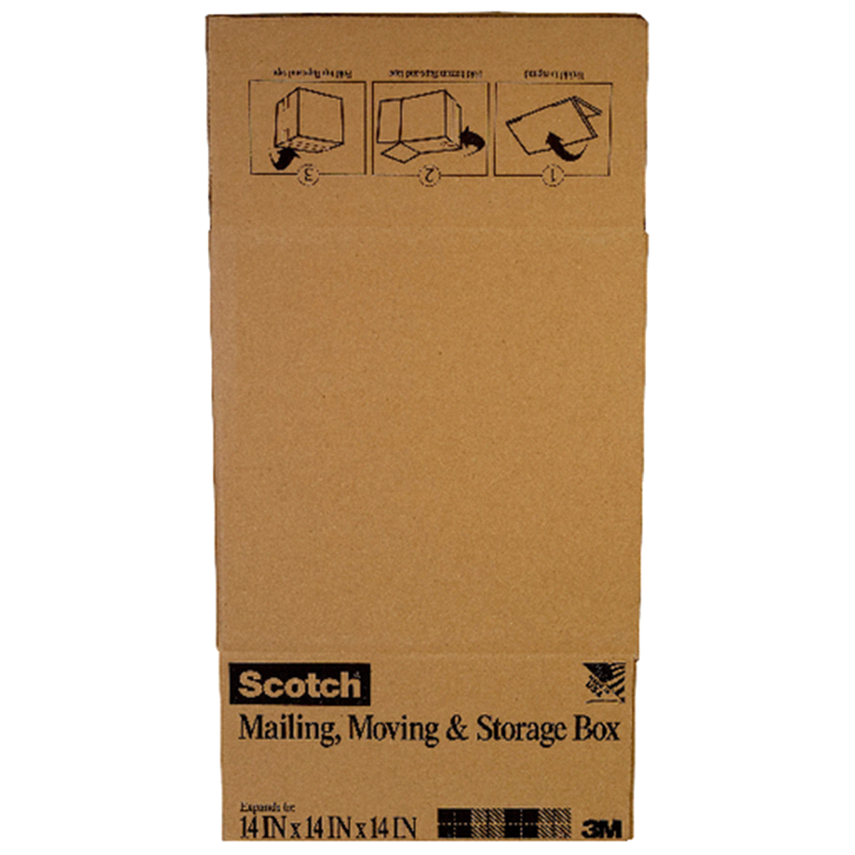 slide 1 of 1, Scotch 3M Scotch Box, Mailing, Moving & Storage, 12 Inch, 1 ct