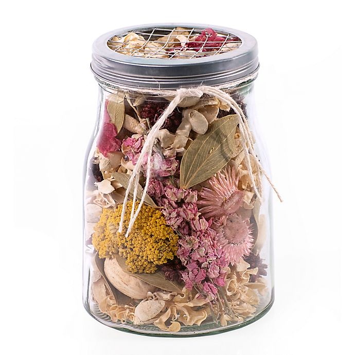 slide 1 of 2, Bee & Willow Home Wildflower Potpourri Jar, 1 ct