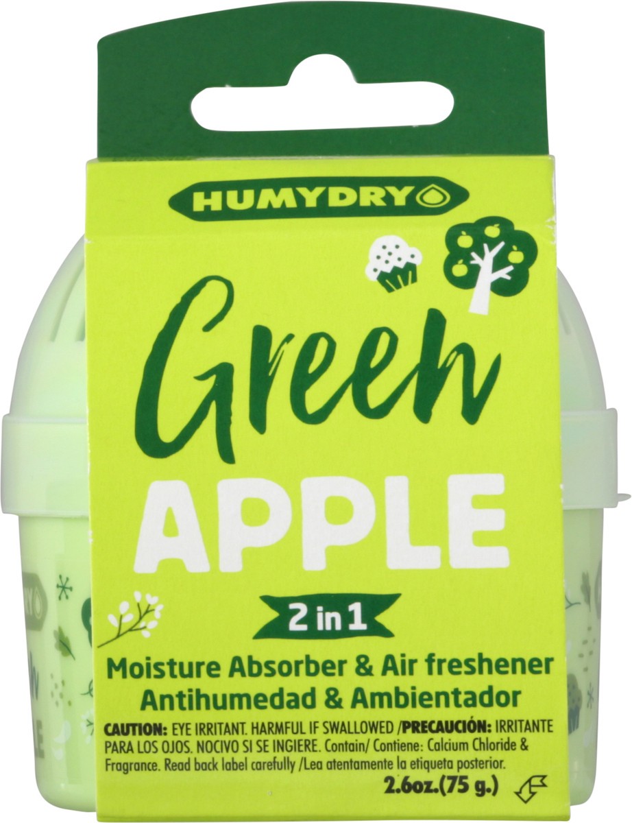 slide 7 of 9, Humydry 2 in 1 Green Apple Moisture Absorber & Air Freshener 2.6 oz, 2.6 oz