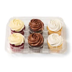 Everyday Variety Pack Cupcakes - 6 Count
