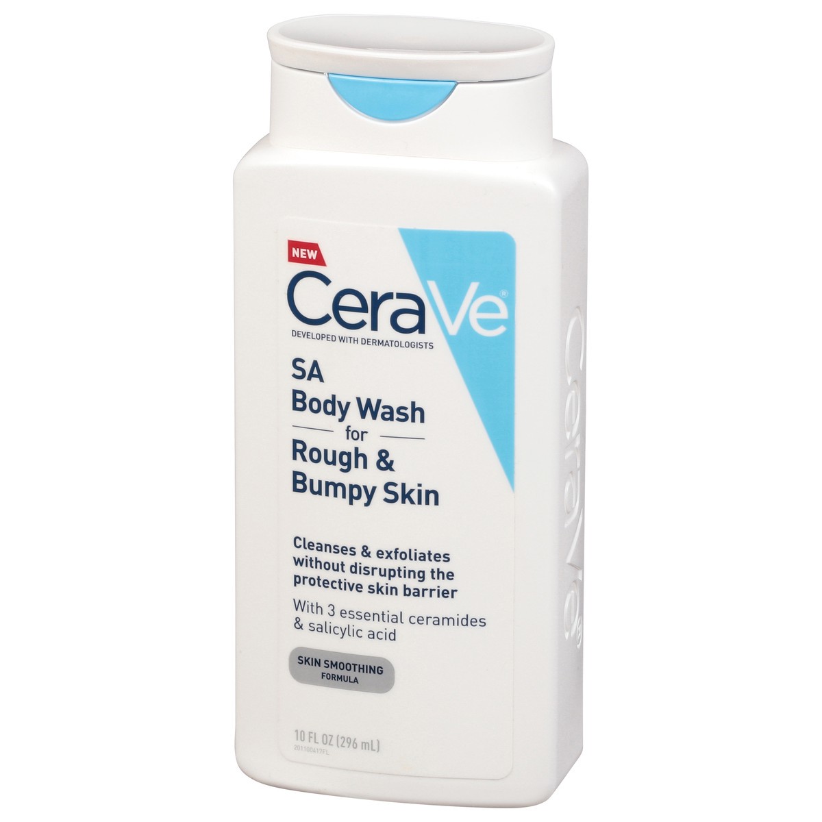 slide 9 of 9, CeraVe for Rough & Bumpy Skin SA Body Wash 10 fl oz, 10 fl oz