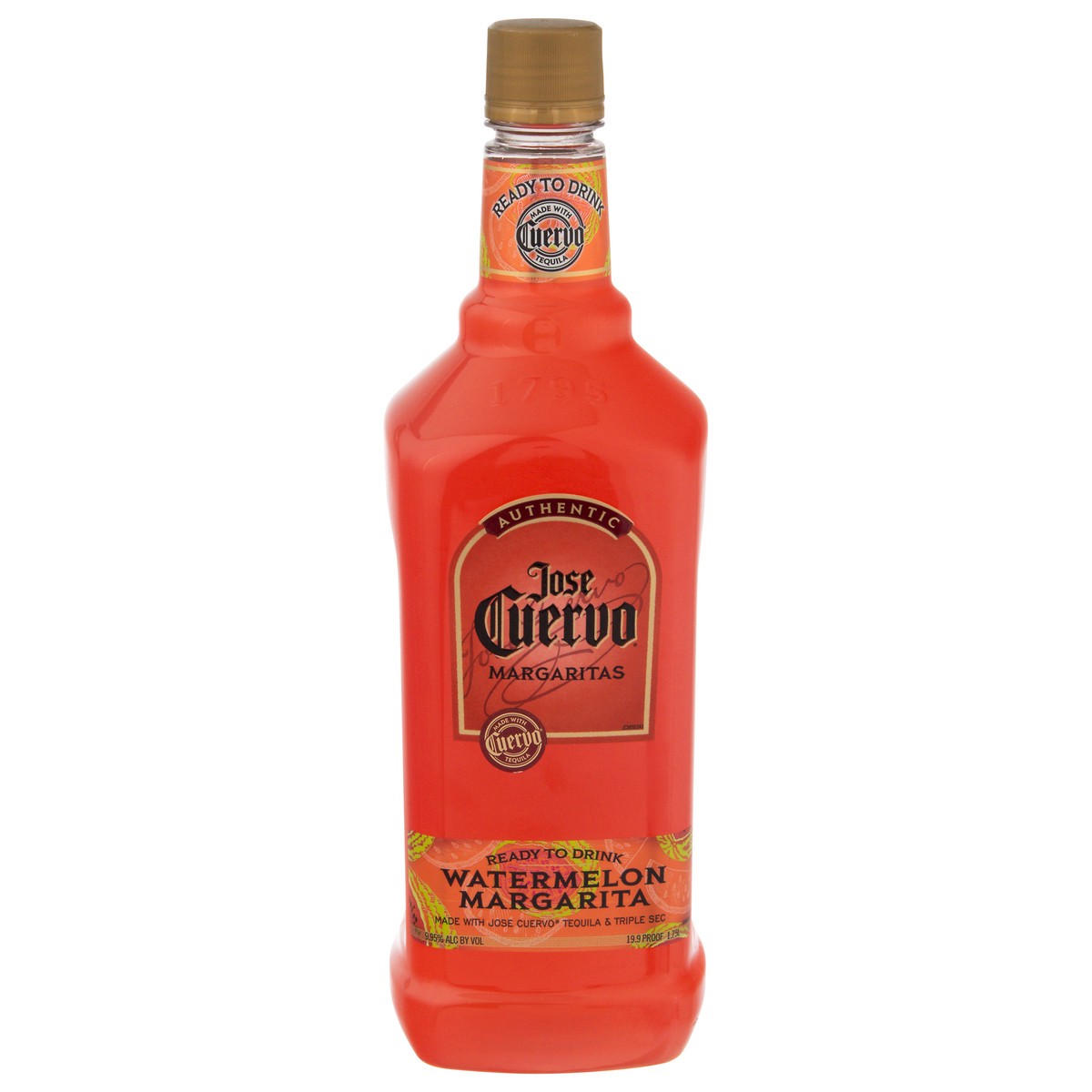 slide 1 of 5, Jose Cuervo Authentic Watermelon Margarita 1.75 l, 1.75 liter