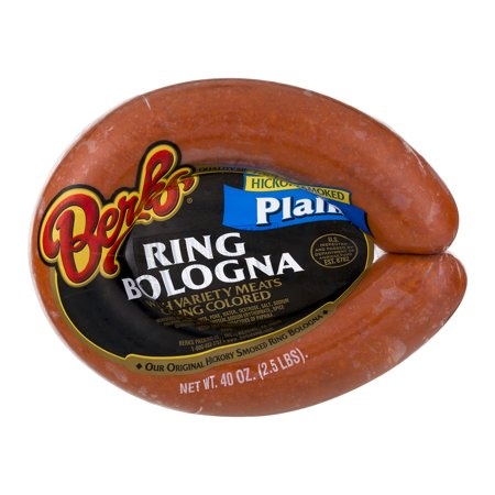 slide 1 of 1, Berks Plain Ring Bologna - 16 OZ, 1 lb