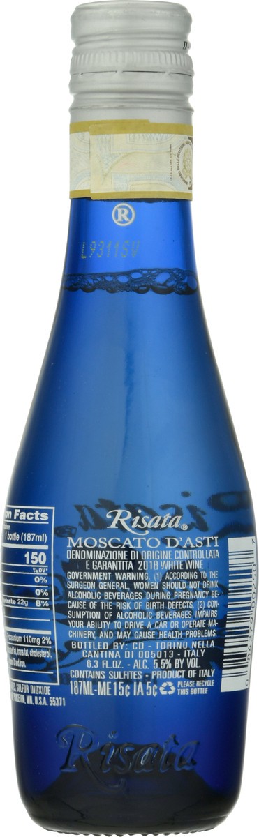 slide 8 of 9, Risata Moscato d'Asti D.O.C.G., 187 ml