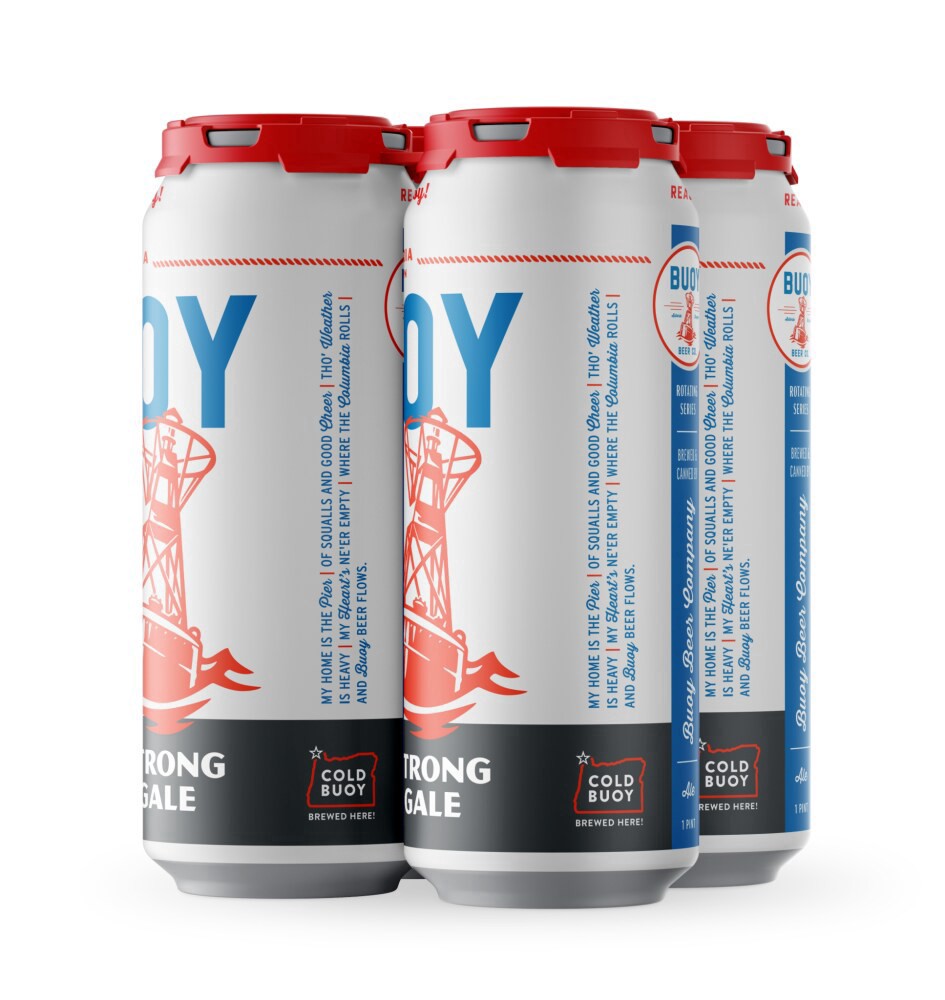 slide 3 of 3, Buoy Beer Rotator, 4 ct; 16 fl oz