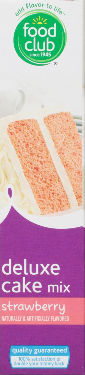 slide 4 of 14, Food Club Deluxe Strawberry Cake Mix 16.5 oz, 16.5 oz