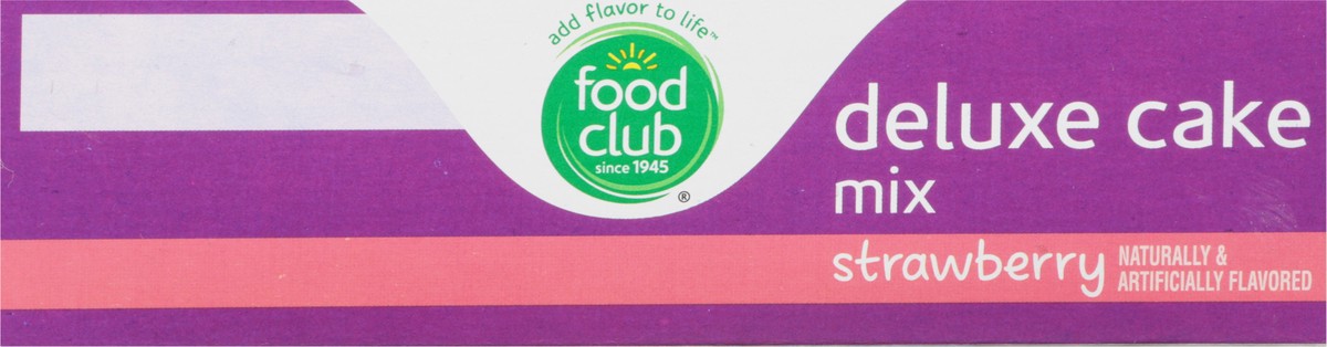 slide 2 of 14, Food Club Deluxe Strawberry Cake Mix 16.5 oz, 16.5 oz