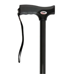 Carex Soft Grip Cane, Black