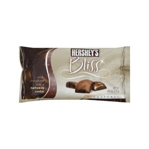 slide 1 of 1, Hershey's Bliss Milk Chocolate With Meltaway Center, 9.6 oz