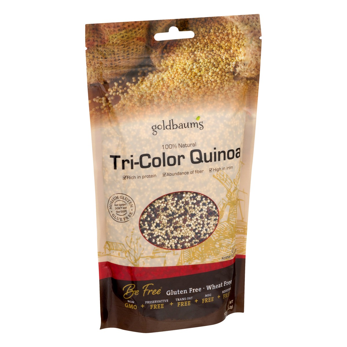 slide 2 of 9, Goldbaum's Tri-Color Quinoa 12 oz, 12 oz