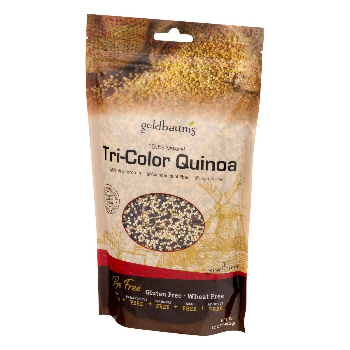 slide 4 of 9, Goldbaum's Tri-Color Quinoa 12 oz, 12 oz