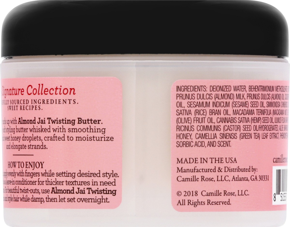 slide 9 of 12, Camille Rose Almond Jai Twisting Butter 8 oz, 8 oz