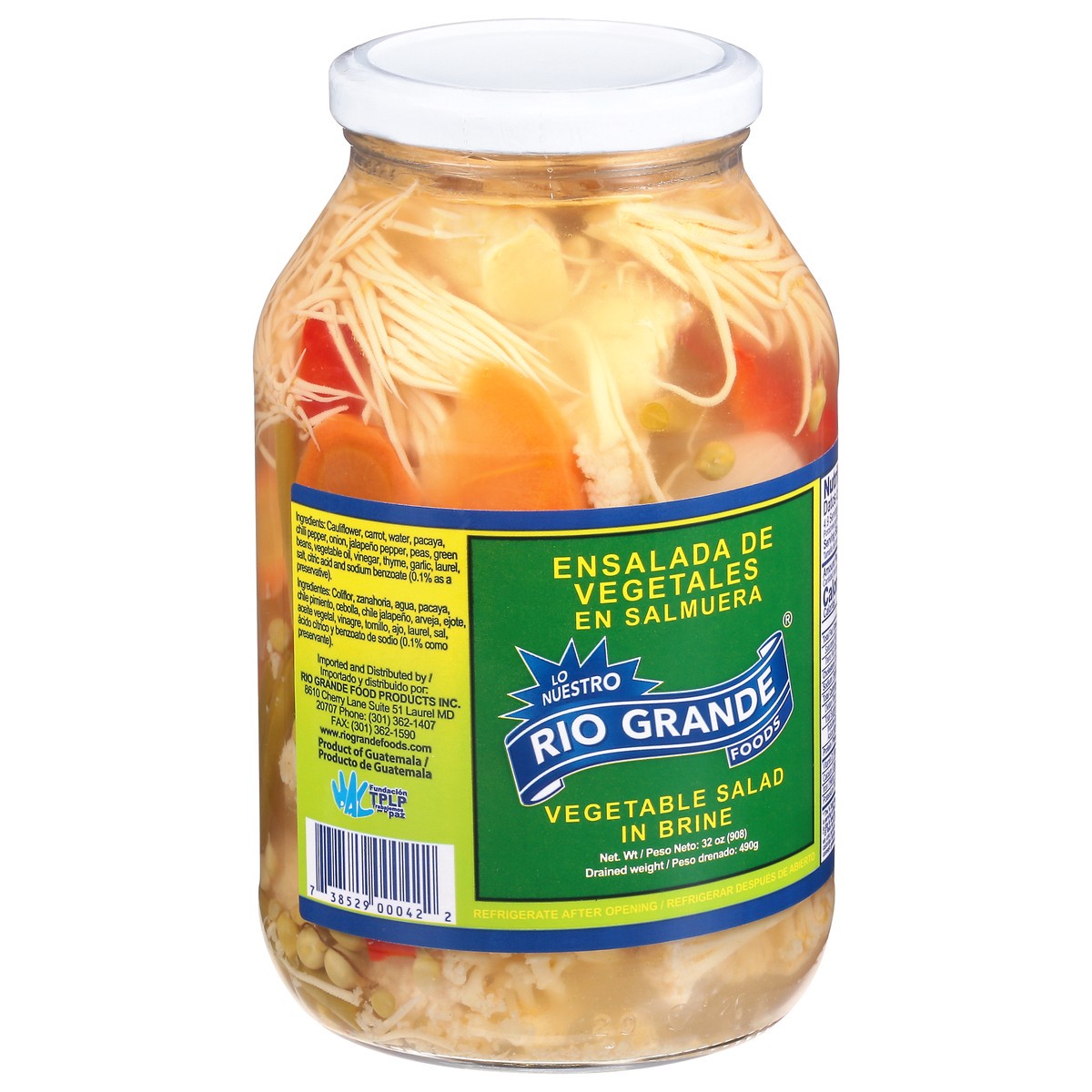 slide 3 of 9, Rio Grande Vegetable Salad in Brine - 32 oz, 32 oz