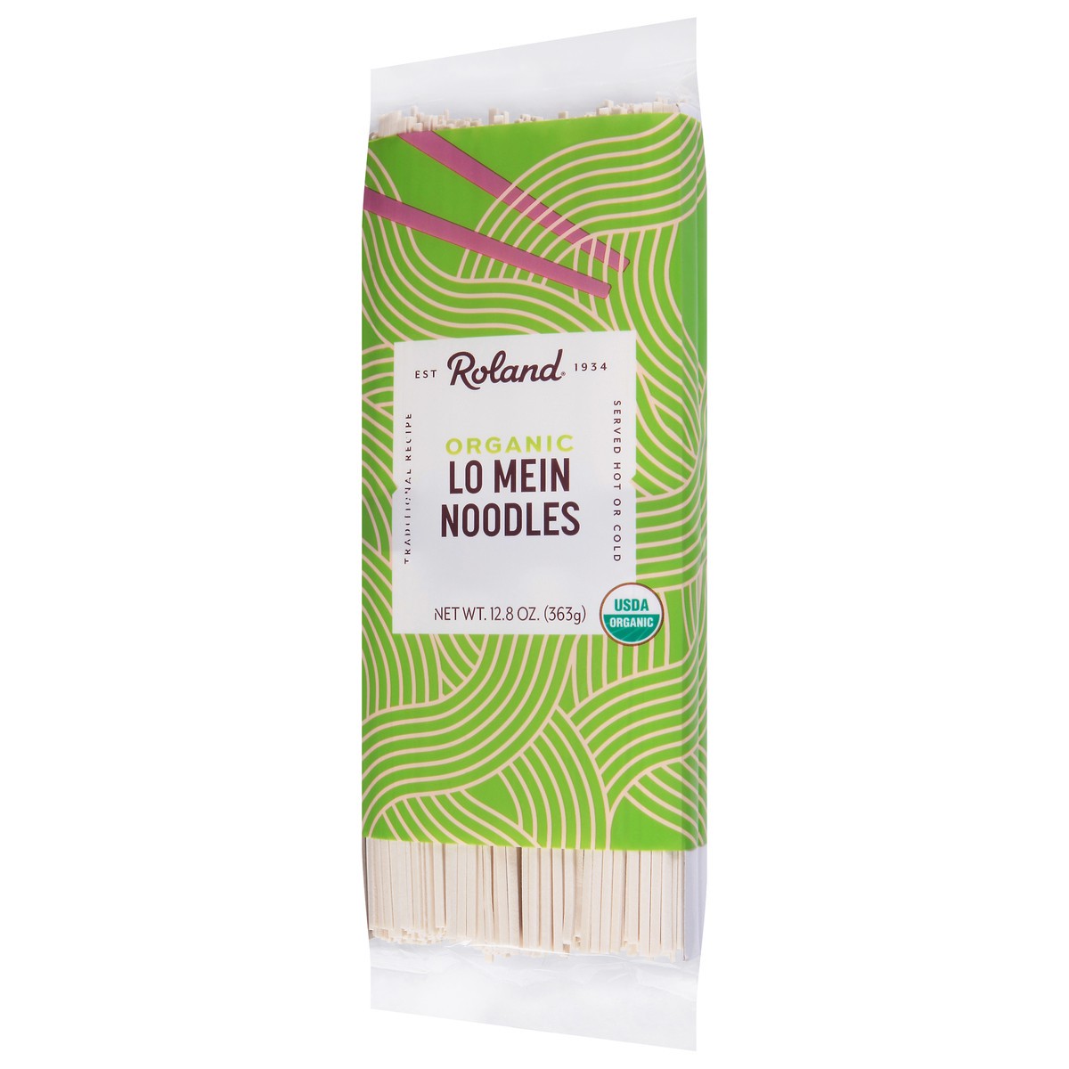 slide 3 of 9, Roland Organic Lo Mein Noodles, 12.8 oz