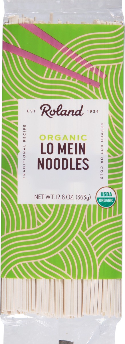 slide 6 of 9, Roland Organic Lo Mein Noodles, 12.8 oz