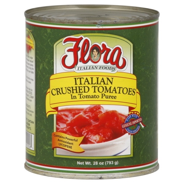 slide 1 of 1, Flora Fine Foods Italian Crushed Tomatoes, 28 oz