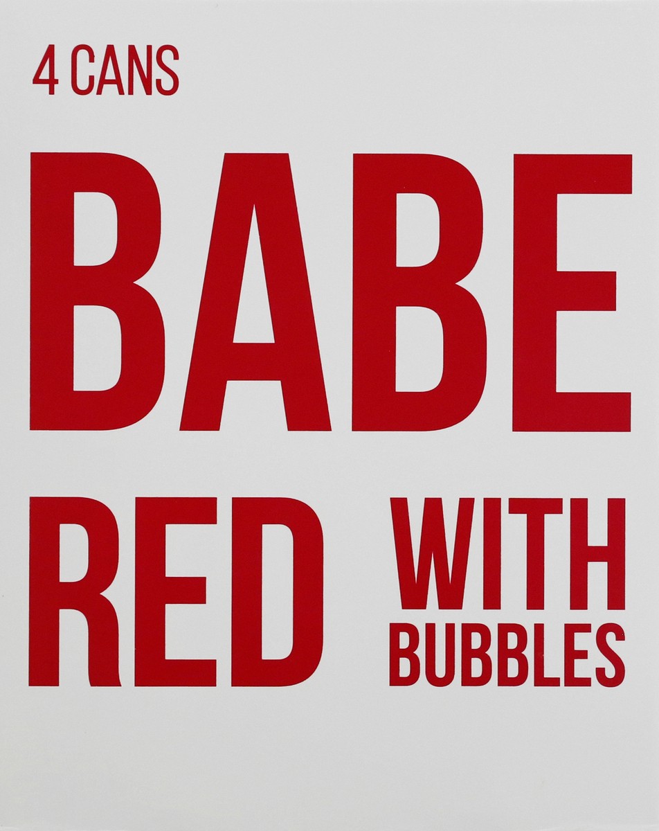 slide 8 of 8, Babe Red Sparkling Wine 4Pk, 33.8 fl oz