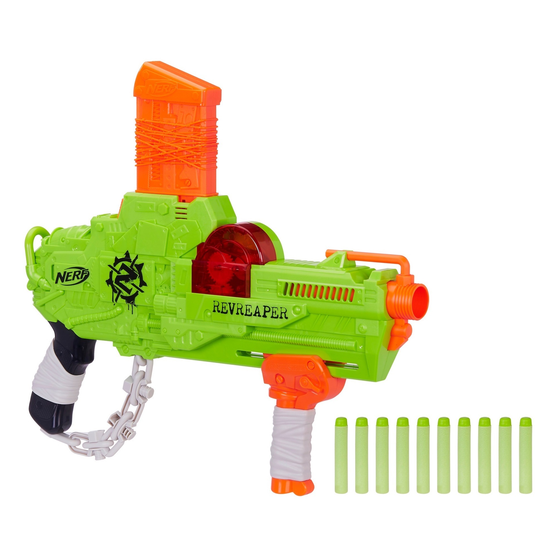 slide 1 of 12, Nerf Zombie Strike RevReaper, 1 ct