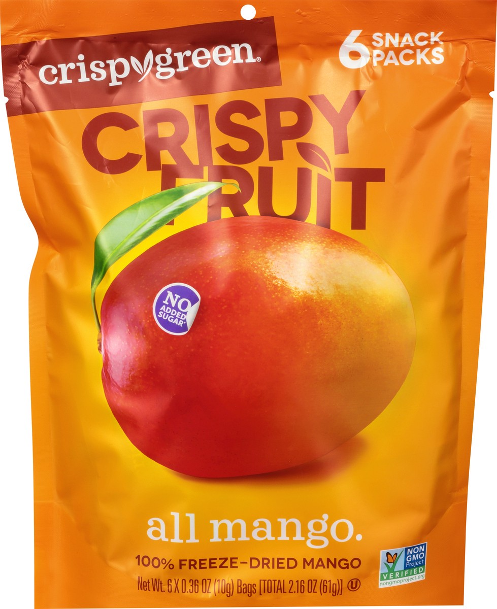 slide 1 of 12, Crispy Green Crispy Mangoes, 2.16 oz