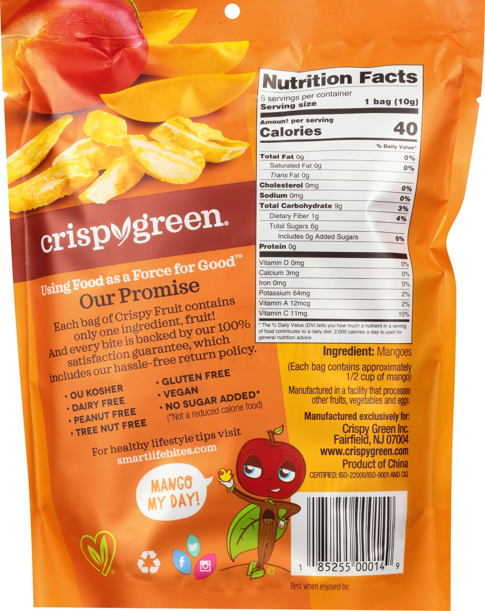 slide 4 of 12, Crispy Green Crispy Mangoes, 2.16 oz