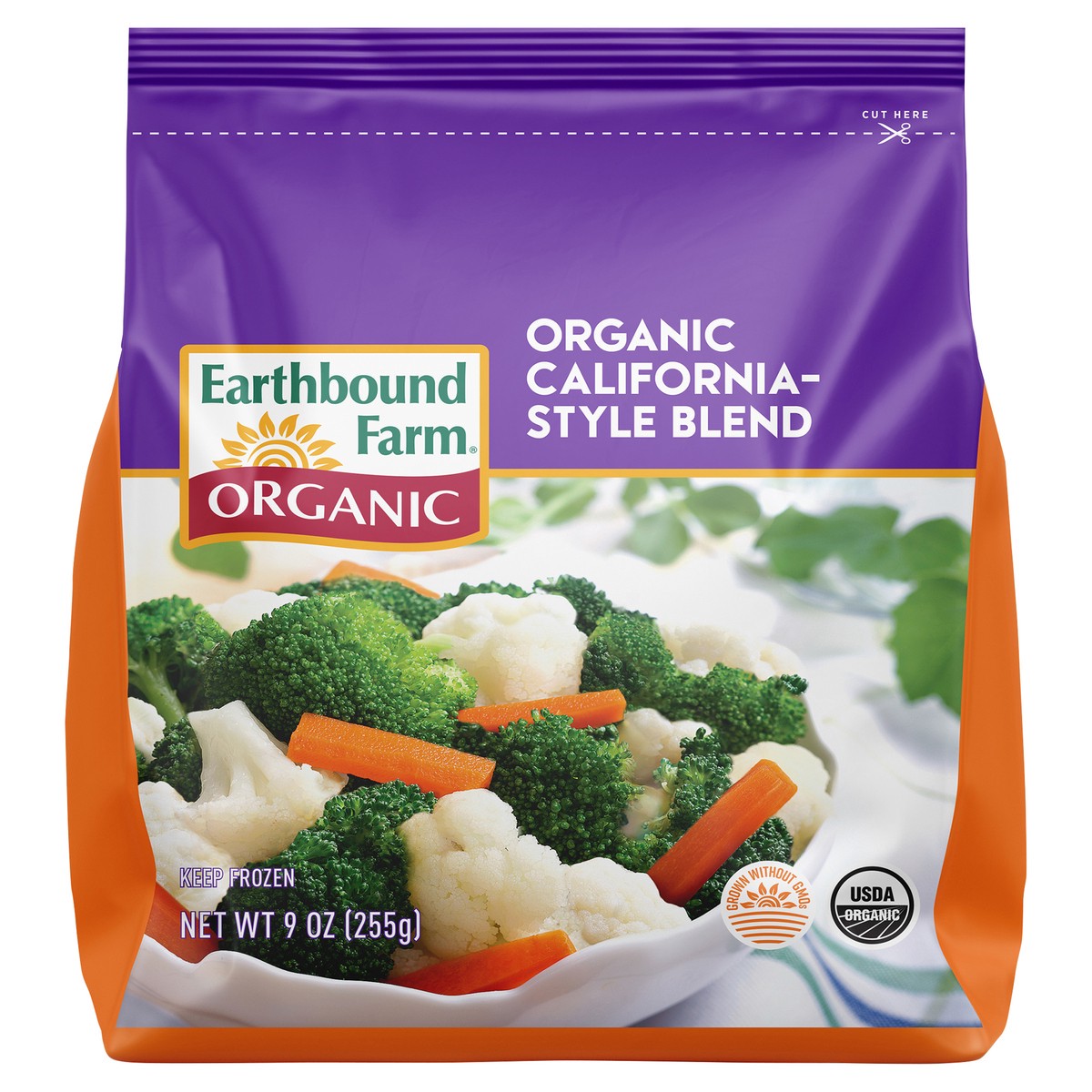 slide 1 of 1, Earthbound Farm Organic California-style Blend Vegetables, 10 oz