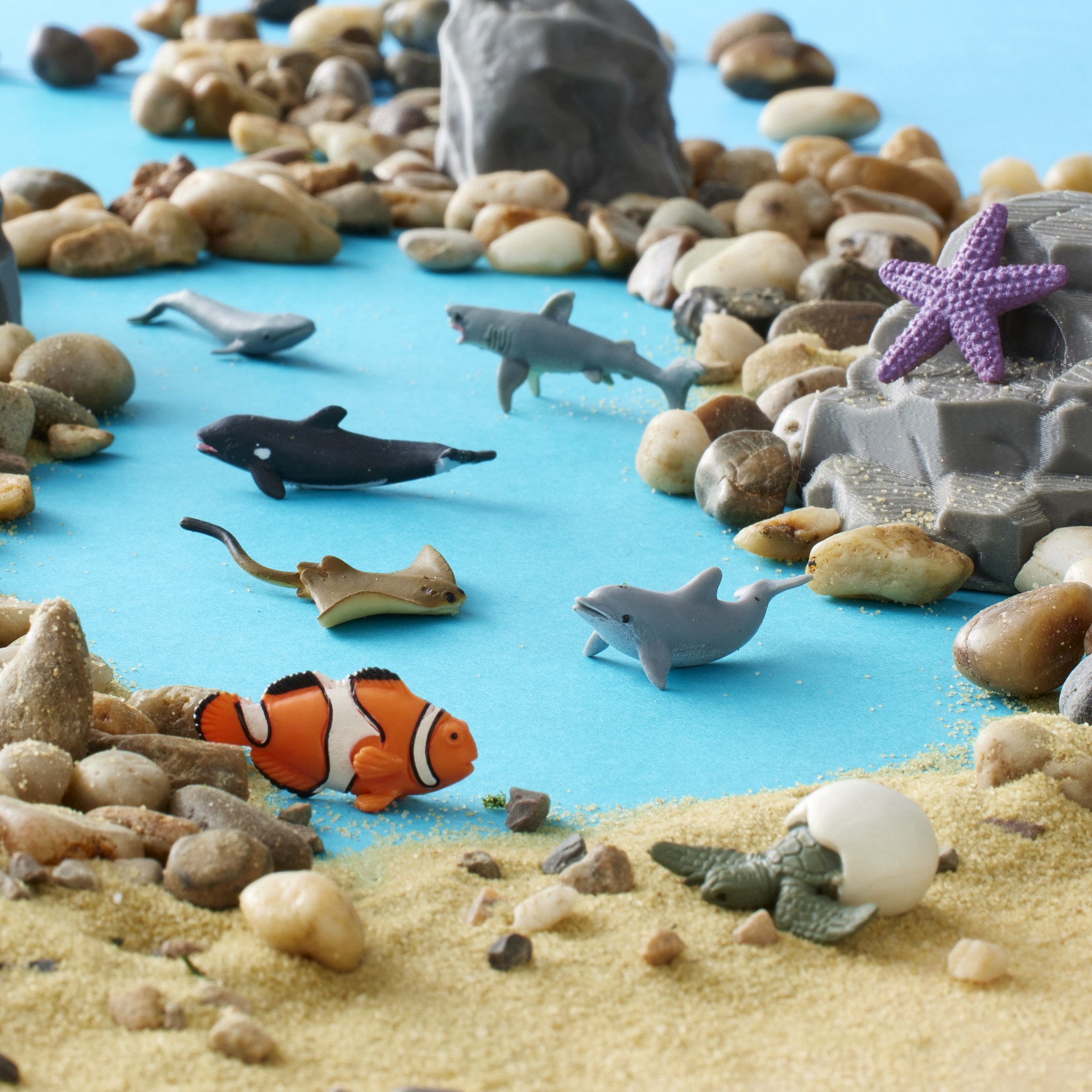 slide 4 of 4, Safari Ltd. Safari Ltd Good Luck Minis Ocean Fun Pack, 3.9 in x 3.71 in x 3.71 in