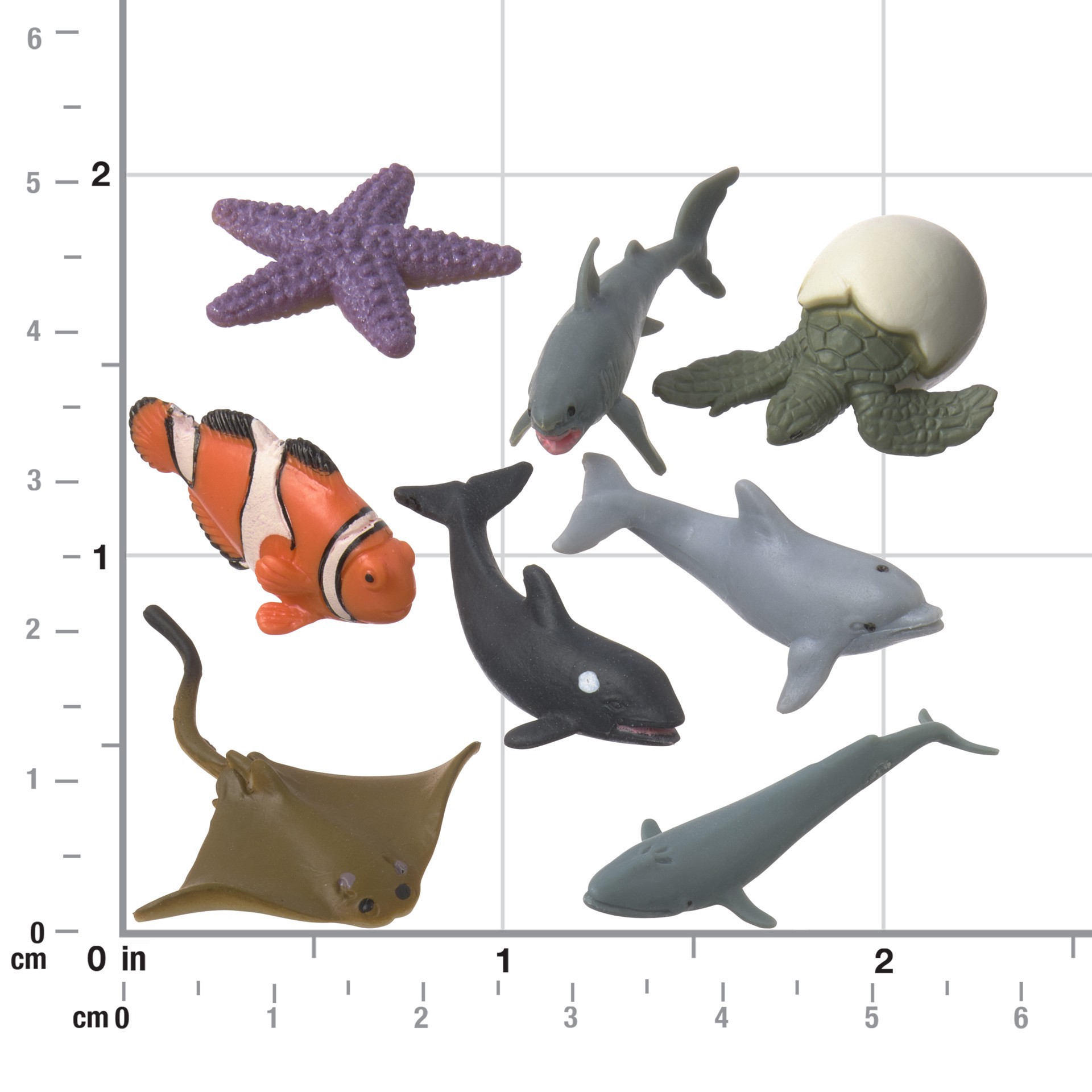 slide 2 of 4, Safari Ltd. Safari Ltd Good Luck Minis Ocean Fun Pack, 3.9 in x 3.71 in x 3.71 in