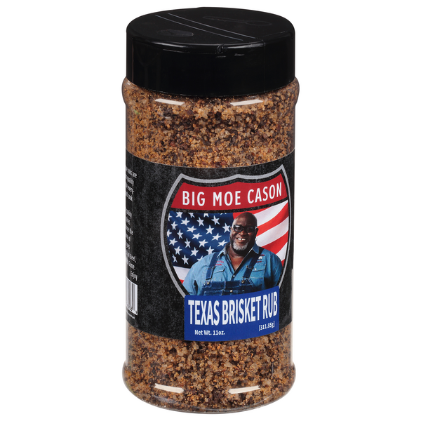 slide 1 of 1, Big Moe Cason Moe Cason Brisket Rub 11 Ounces, 11 oz