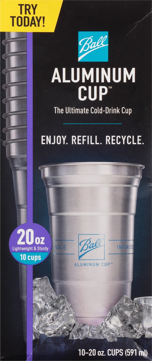 slide 6 of 9, Ball 20 Ounce Aluminum Cup 10 ea, 10 ct