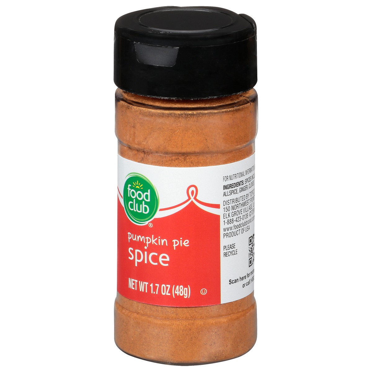 slide 8 of 12, Food Club Pumpkin Pie Spice 1.7 oz, 1.7 oz