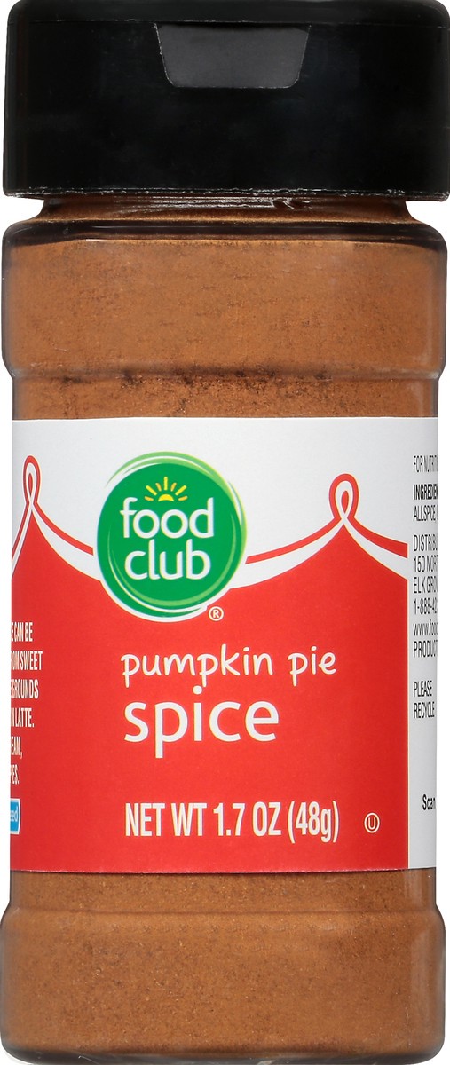 slide 5 of 12, Food Club Pumpkin Pie Spice 1.7 oz, 1.7 oz