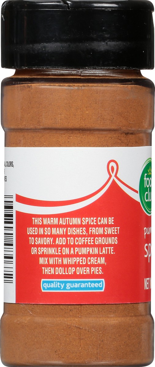 slide 6 of 12, Food Club Pumpkin Pie Spice 1.7 oz, 1.7 oz