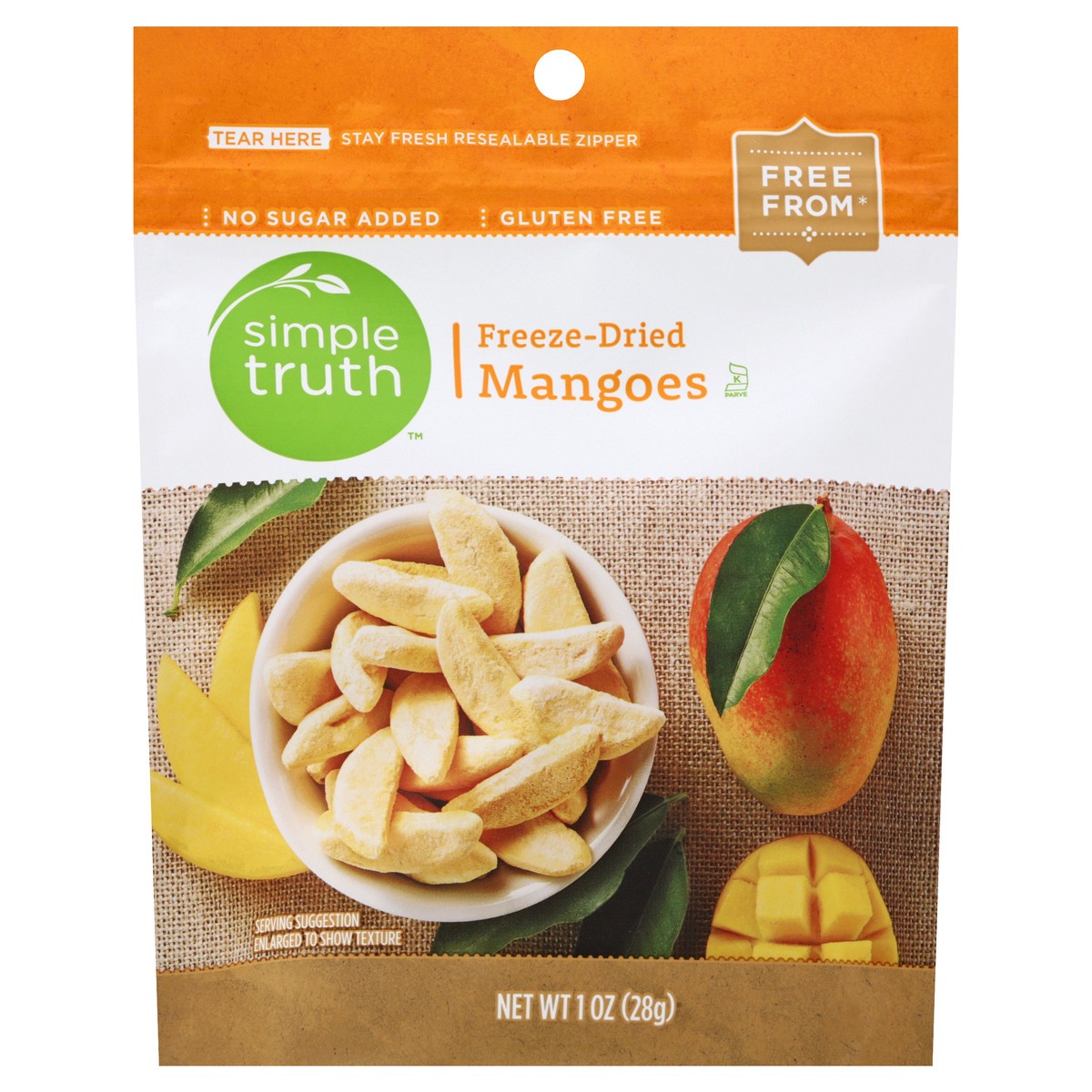 slide 2 of 9, Simple Truth Mangoes 1 oz, 1 oz