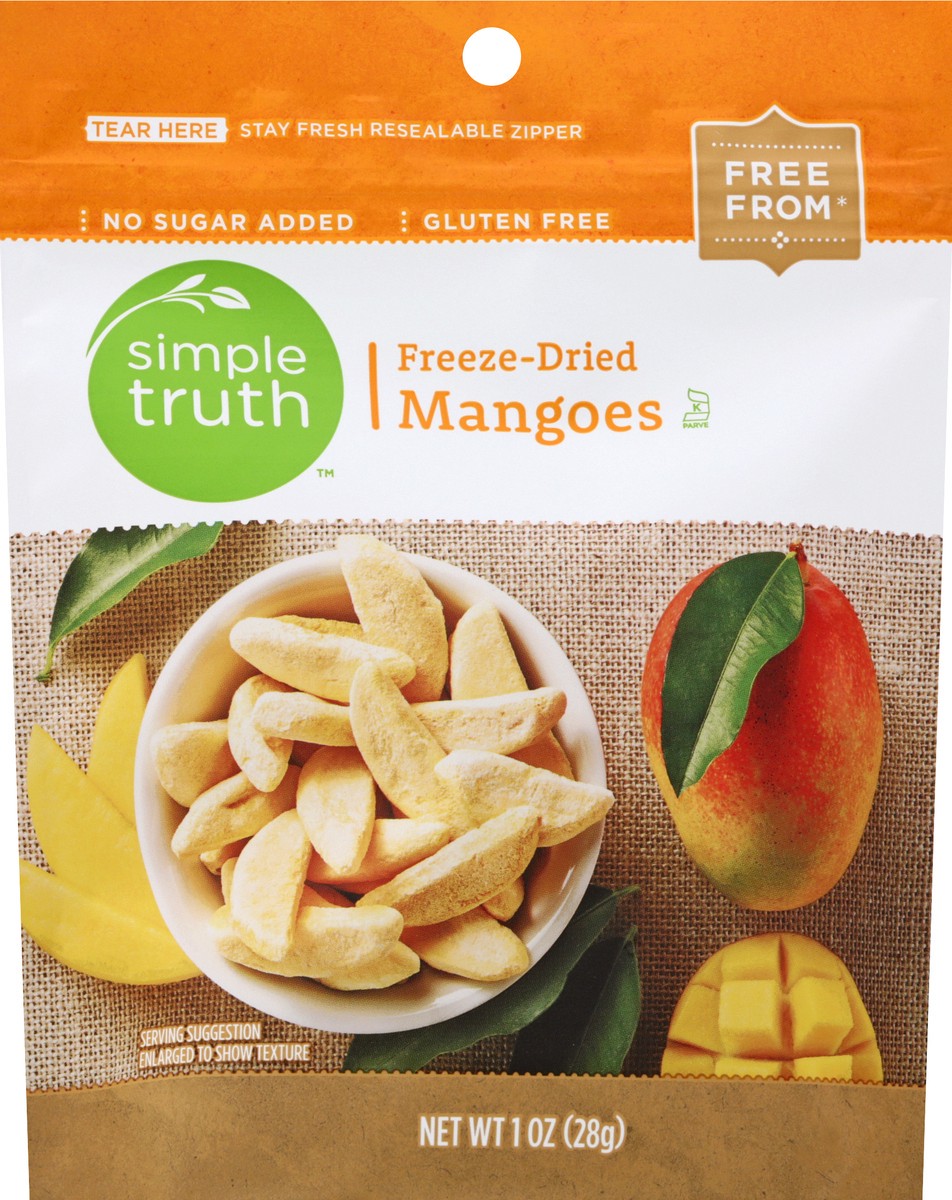 slide 1 of 9, Simple Truth Mangoes 1 oz, 1 oz