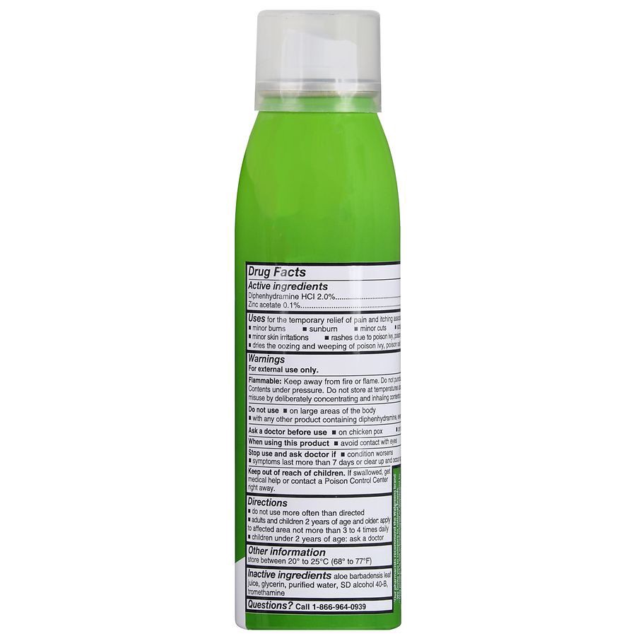 slide 2 of 5, Walgreens Wal-Dryl Itch Relief, Continuous Spray, 3 oz